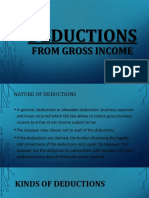 Chapter 8 - Deductions From Gross Income