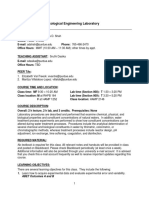 Environmental and Ecological Engineering Laboratory: EEE 360 Fall 2019