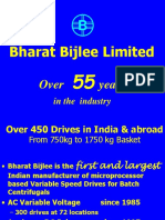 Bharat Bijlee Limited: Over Years