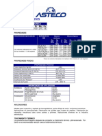 Duraluminio 7075: Composicion Quimica