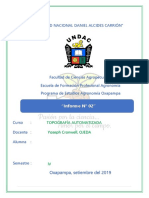 INFORME #02 Topografia