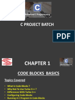 Advance C Project Chapter 1 (Introduction To CodeBlocks)