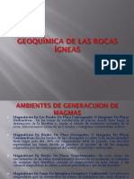 Avance Geoquimica de Rocas Igneas