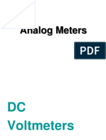 Analog Meters