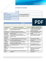 Autoevaluación Sesión Coaching