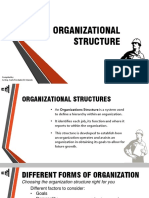 Organizational Structure: Compiled By: Ar - Enp. Carlo Fundador B. Marudo