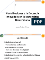 Javier Trejos Experiencias Matematica