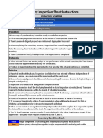 Inventory Inspection Sheet - GNA