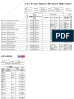 DepEd School Form 1 (SF 1)