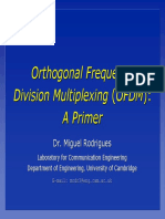 Orthogonal Frequency Division Multiplexing Ofdm A Primer