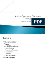 A Powerpoint Presentation On The Autism Spectrum