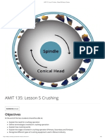 AMIT 135 - Lesson 5 Crushing - Mining Mill Operator Training