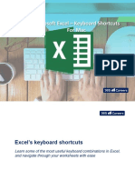 Microsoft Excel Shortcuts For MAC PDF