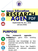 1.2 DepEd Research Agenda