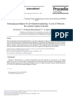 Emerging Paradigms For Development Planning - A Case of Thrissur.