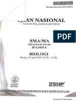 SOAL UN BIOLOGI 2018 (Pak - Pandani.web - Id) PDF