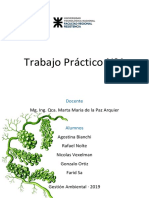 Trabajo Practico N°1 - Problemas Ambientales. Indicadores de Desempeño Ambiental