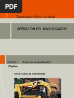 Presentación Operar Minicargador