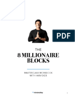 The 8 Millionaire Blocks by Harv Eker Masterclass Workbook NSP