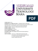 Experiment CHM 138 - 5