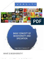 Basic Concept of Biodiversity and Speciation