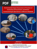 EIA of Provision of Incinerator in Different Hospitals of Sindh