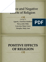 (PPT) Positive and Negative Effects of Religion