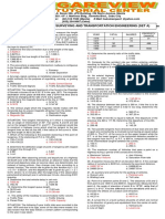 Answer Evaluation Exam Surveying and Transportation Eng SET A 1 2 PDF