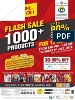 Flash Sale Catalogue