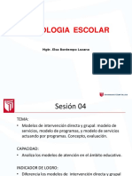 Psicologia Escolar: Mgtr. Elsa Bontempo Lozano