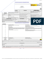 MSDS Antimonio