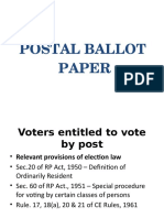 Postal Ballot