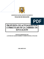 Propuesta de Actualizacion