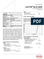 Loctite EA E-120HP: Product Description Mixed