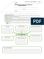 Evaluacion de Proceso La Fábula