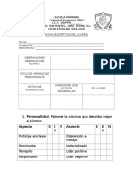 Ficha Descriptiva Del Alumno