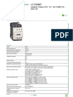 Contactor - Tesys D - lc1d09m7