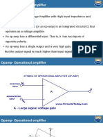 Block Diagram of Opamp