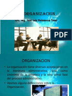 La Organizacion - Utp 2019