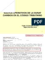 Nuevos Operativos de Sunat