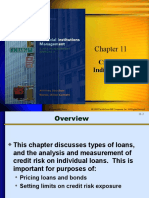 Chap 11 Credit Risk Individual Loans