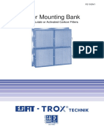 Filter Mounting Bank: For Particulate or Activated Carbon Filters