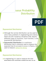 Exponential Distribution