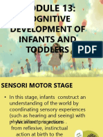 Module 13 Cognitive Development of Infants and Toddlers 