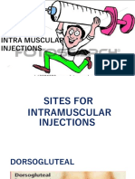 Intra Muscular Injections: Mrs. Gayathri R First Year MSC Nursing Upasana College of Nursing