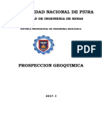 Prospección Geoquímica