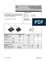 AO4423/AO4423L: Product Summary General Description