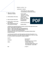 Form No. 1A (Rule - 3 A) Certificate of Stability: 1st & 3rd Floor, Shinde Complex