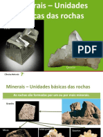 Minerais e Rochas Sedimentares