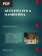 Arquitectura Manierista